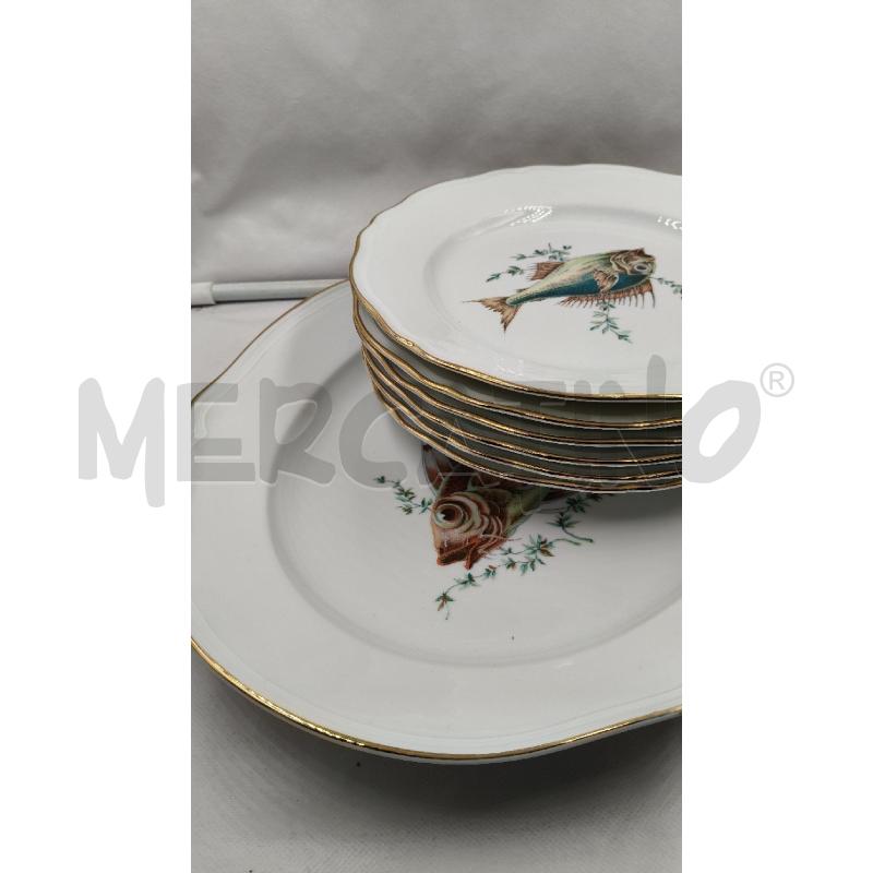SET PIATTI PESCE GINORI | Mercatino dell'Usato Roma talenti 2