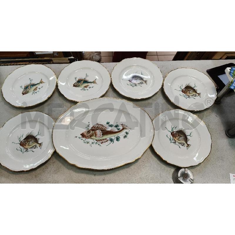 SET PIATTI PESCE GINORI | Mercatino dell'Usato Roma talenti 1