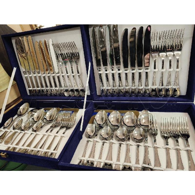 SET POSATE INOX  | Mercatino dell'Usato Roma talenti 5