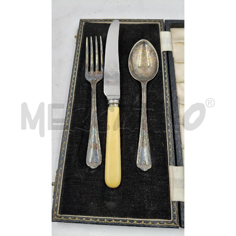 SET POSATINE BIMBO ENGLAND  | Mercatino dell'Usato Roma talenti 2