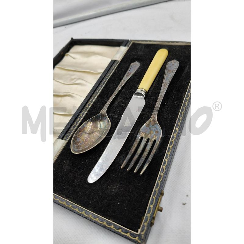 SET POSATINE BIMBO ENGLAND  | Mercatino dell'Usato Roma talenti 4