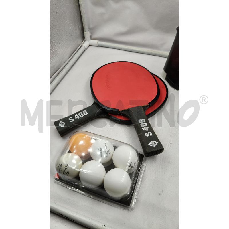 SET RETE RACCHETTE E PALLINE PING PONG | Mercatino dell'Usato Roma talenti 3