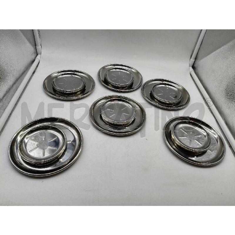 SET SOTTOBICCHIERI INOX | Mercatino dell'Usato Roma talenti 2