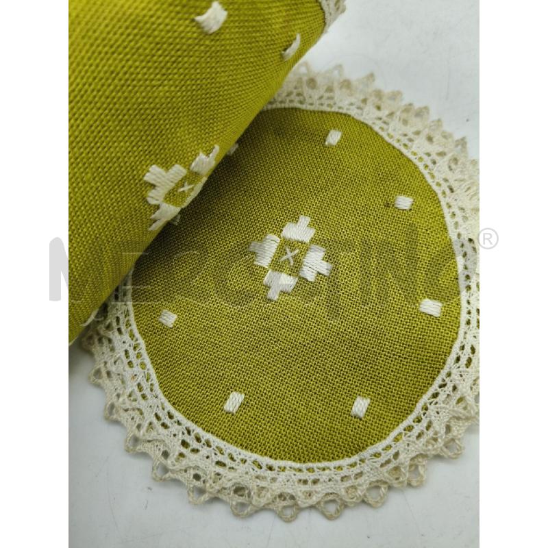 SET SOTTOBICCHIERI RICAMI  | Mercatino dell'Usato Roma talenti 2