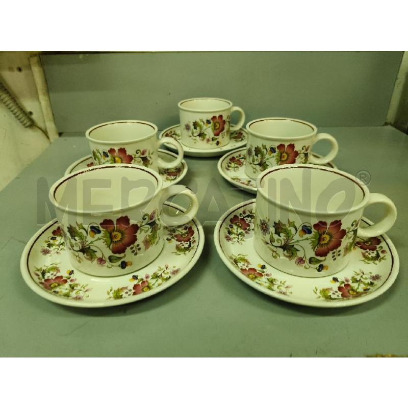 SET TAZZINE CER ENGLANDGEM POTTERY | Mercatino dell'Usato Roma talenti 2