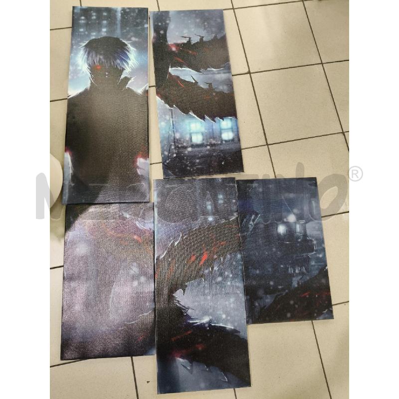 SET TELE  KEN KANEKI TOKYO GHOUL | Mercatino dell'Usato Roma talenti 1