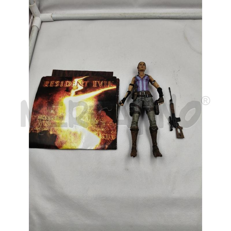 SHEVA ALOMAR RESIDENT EVIL 5 ACTION FIGURE + DEPLIANT | Mercatino dell'Usato Roma talenti 1