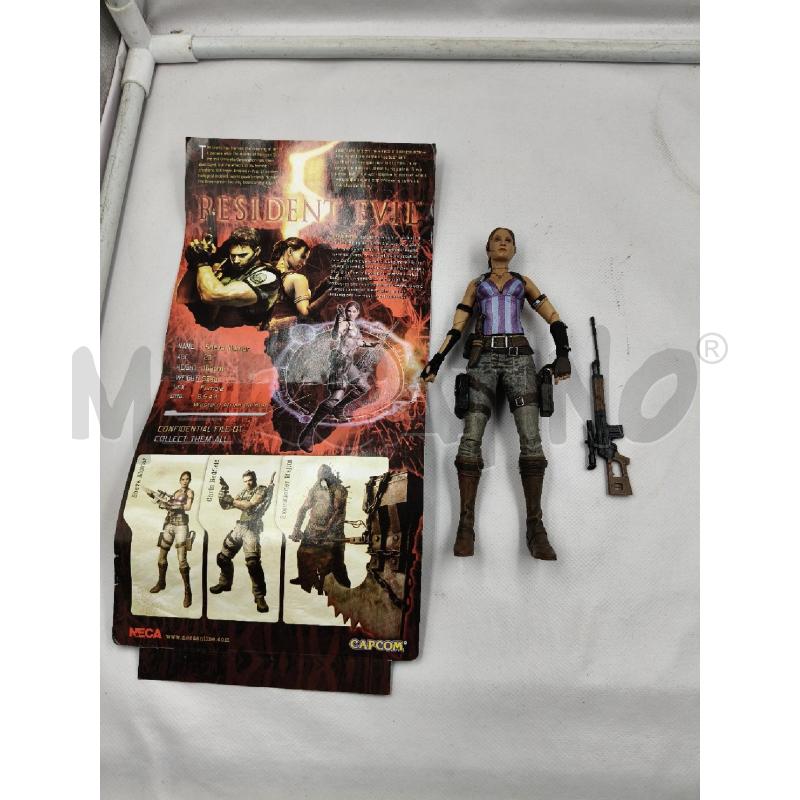 SHEVA ALOMAR RESIDENT EVIL 5 ACTION FIGURE + DEPLIANT | Mercatino dell'Usato Roma talenti 2