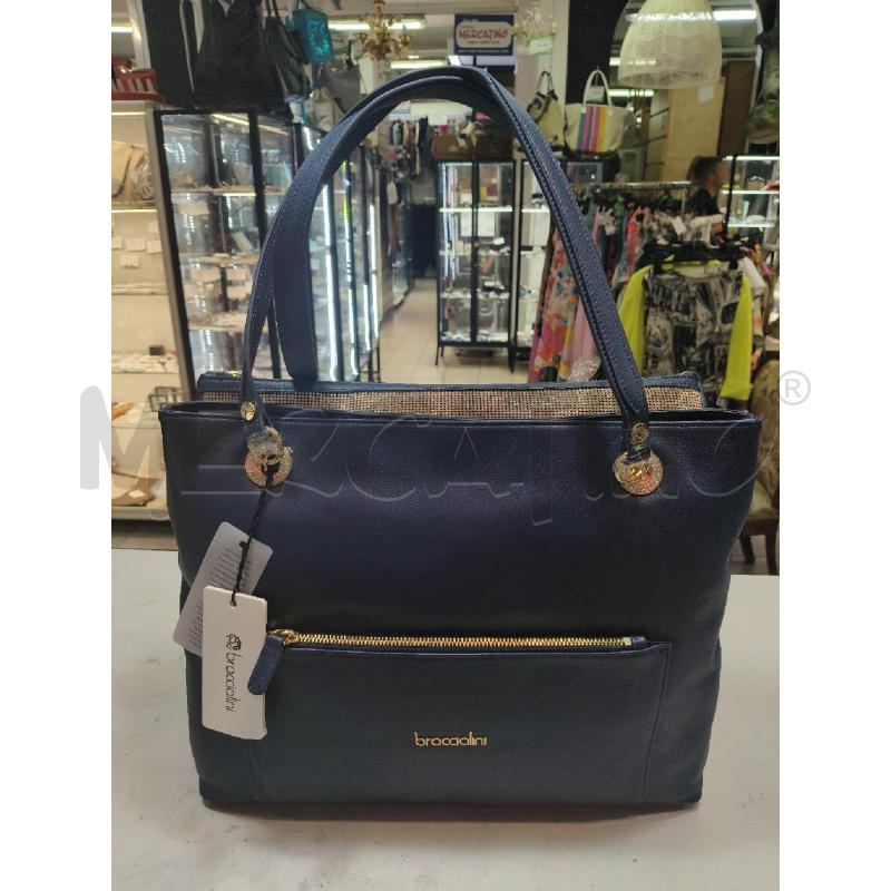 SHOPPER BRACCIALINI BLU NOTTE GLITTER CERCHI STRASS | Mercatino dell'Usato Roma talenti 1
