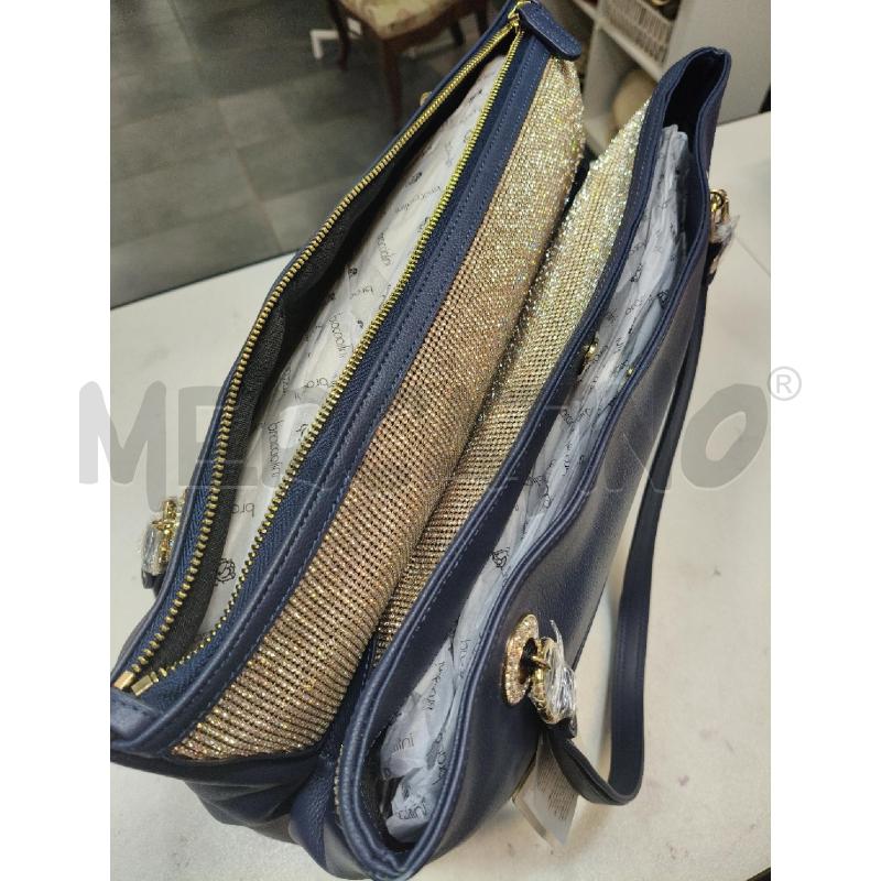 SHOPPER BRACCIALINI BLU NOTTE GLITTER CERCHI STRASS | Mercatino dell'Usato Roma talenti 4