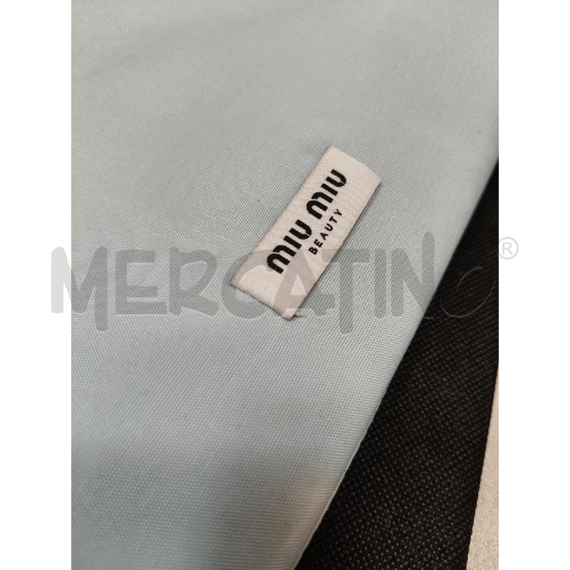 SHOPPER MIU MIU BEAUTY CELESTE  | Mercatino dell'Usato Roma talenti 2