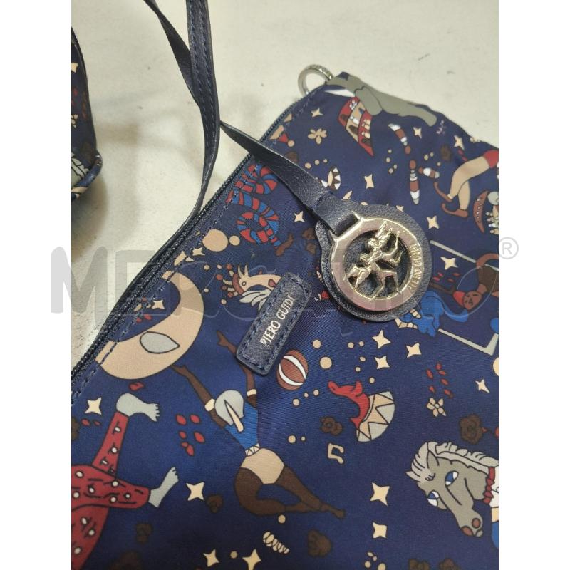 SHOPPER PIERO GUIDI NYLON BLU ST CIRCUS  | Mercatino dell'Usato Roma talenti 2