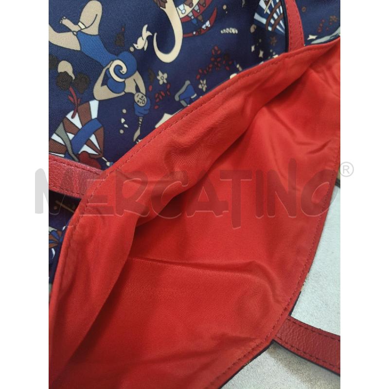 SHOPPER PIERO GUIDI NYLON BLU ST CIRCUS  | Mercatino dell'Usato Roma talenti 3