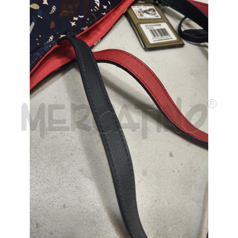 SHOPPER PIERO GUIDI NYLON BLU ST CIRCUS  | Mercatino dell'Usato Roma talenti 4