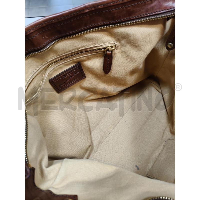 SHOPPER THE BRIDGE CUOIO MARR LOGHI  | Mercatino dell'Usato Roma talenti 5