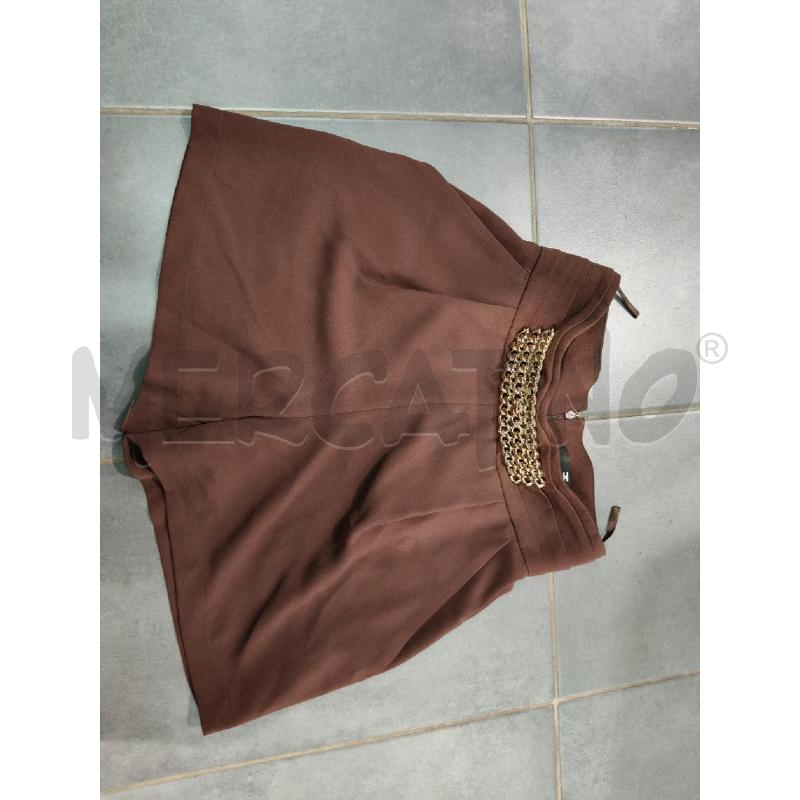SHORTS D ELISABETTA FRACHI MARR DECO CATENE DORATE  | Mercatino dell'Usato Roma talenti 1
