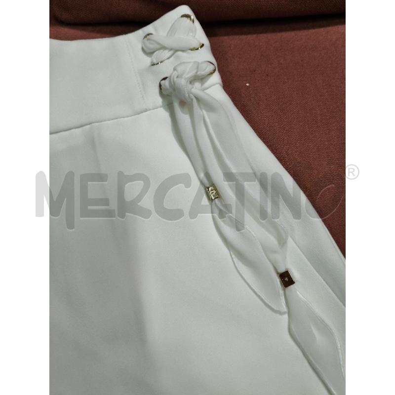 SHORTS D ELISABETTA FRANCHI BIANCO LACCI INCR LAT | Mercatino dell'Usato Roma talenti 2