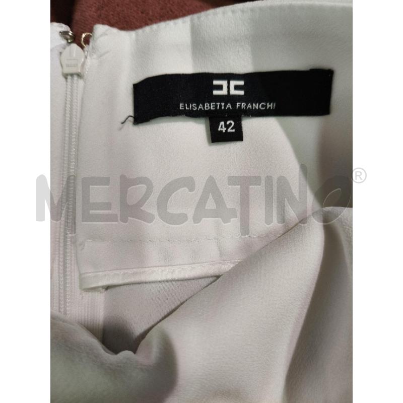 SHORTS D ELISABETTA FRANCHI BIANCO LACCI INCR LAT | Mercatino dell'Usato Roma talenti 3