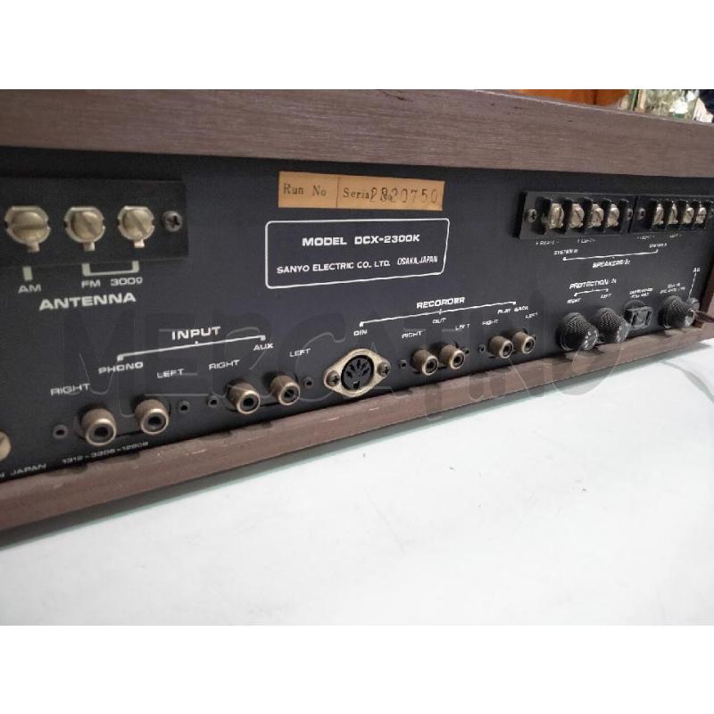 SINTOAMPLIFICATORE SANYO 2300K | Mercatino dell'Usato Roma talenti 4