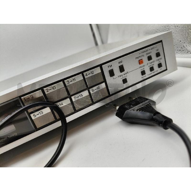 SINTONIZZATORE TECHNICS QUARTZ ST-S505 | Mercatino dell'Usato Roma talenti 3