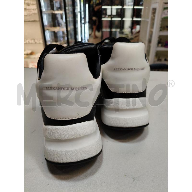SNEAKERS D ALEXANDER MCQUEEN NERO TALL BIA GOMMA  | Mercatino dell'Usato Roma talenti 2
