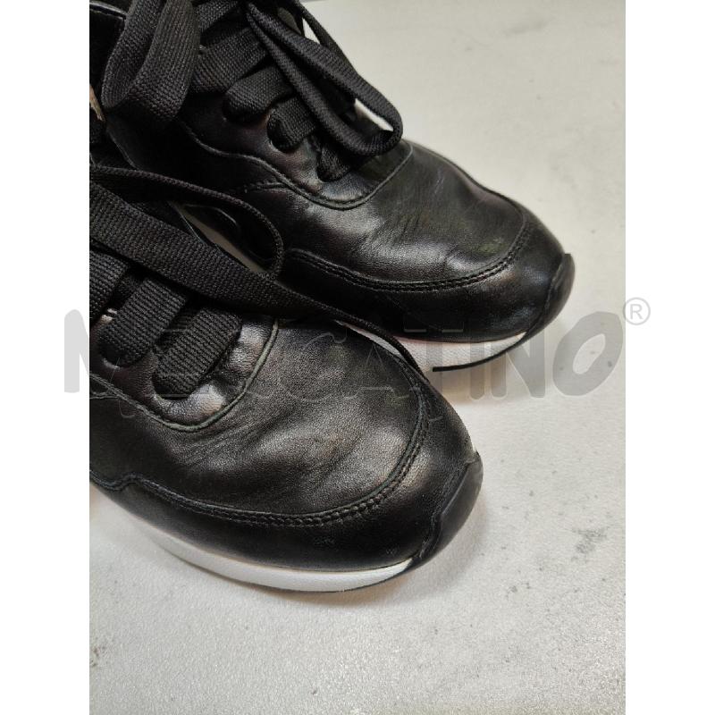 SNEAKERS D ALEXANDER MCQUEEN NERO TALL BIA GOMMA  | Mercatino dell'Usato Roma talenti 4