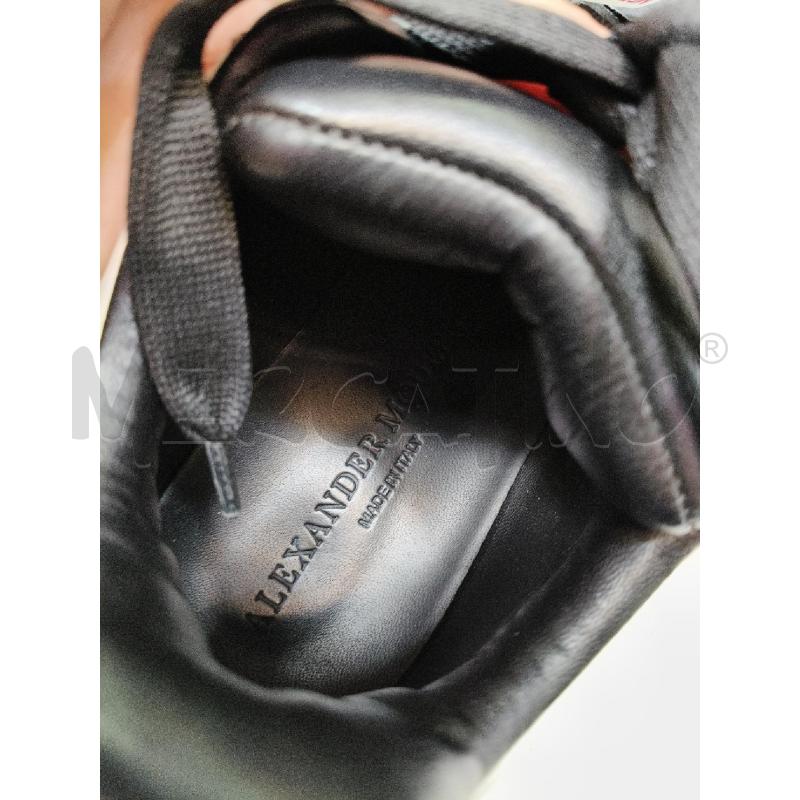 SNEAKERS D ALEXANDER MCQUEEN NERO TALL BIA GOMMA  | Mercatino dell'Usato Roma talenti 5