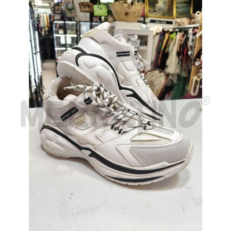 SNEAKERS D BUFFALO BIA/VERN NE GOMMA BIA NE  | Mercatino dell'Usato Roma talenti 1