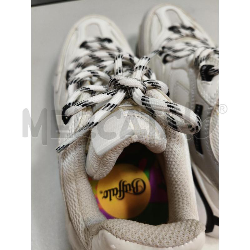 SNEAKERS D BUFFALO BIA/VERN NE GOMMA BIA NE  | Mercatino dell'Usato Roma talenti 5