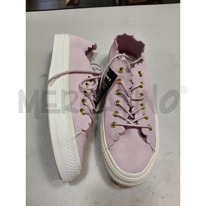 SNEAKERS D CONVERSE CAMO LILLA B/ONDUL  | Mercatino dell'Usato Roma talenti 1