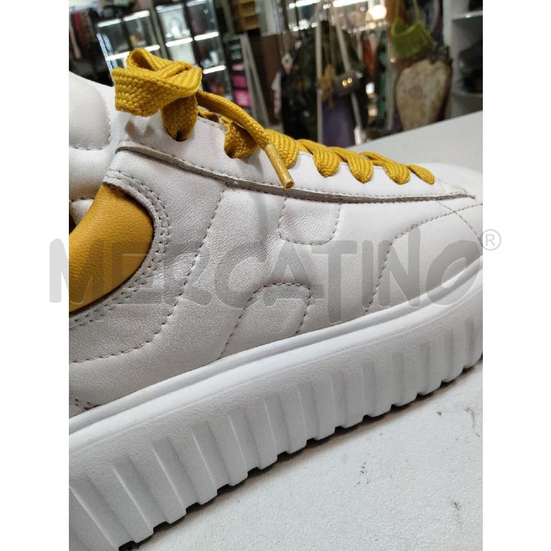 SNEAKERS D HOGAN H-STRIPES BIACO SENAPE | Mercatino dell'Usato Roma talenti 3