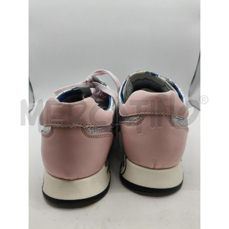 SNEAKERS D PREMITA ARGENTO ST RETT/ROSA | Mercatino dell'Usato Roma talenti 3