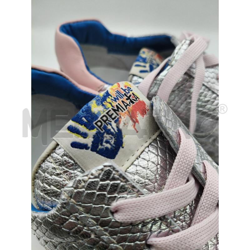 SNEAKERS D PREMITA ARGENTO ST RETT/ROSA | Mercatino dell'Usato Roma talenti 4