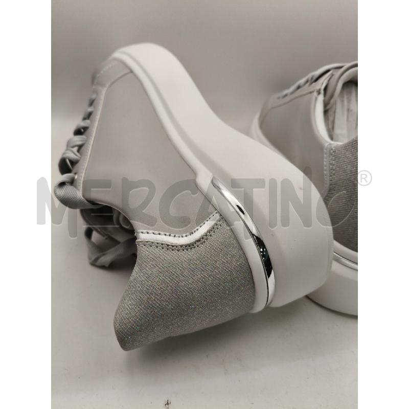 SNEAKERS D Y NOT GRI TALL LUREX GOMMA ALTA | Mercatino dell'Usato Roma talenti 4