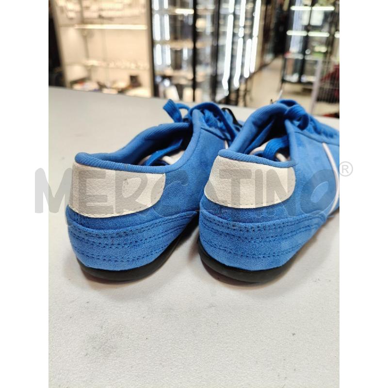 SNEAKERS D ZARA AZZ CAMOSC RIGA BIA DIETRO BIA  | Mercatino dell'Usato Roma talenti 3