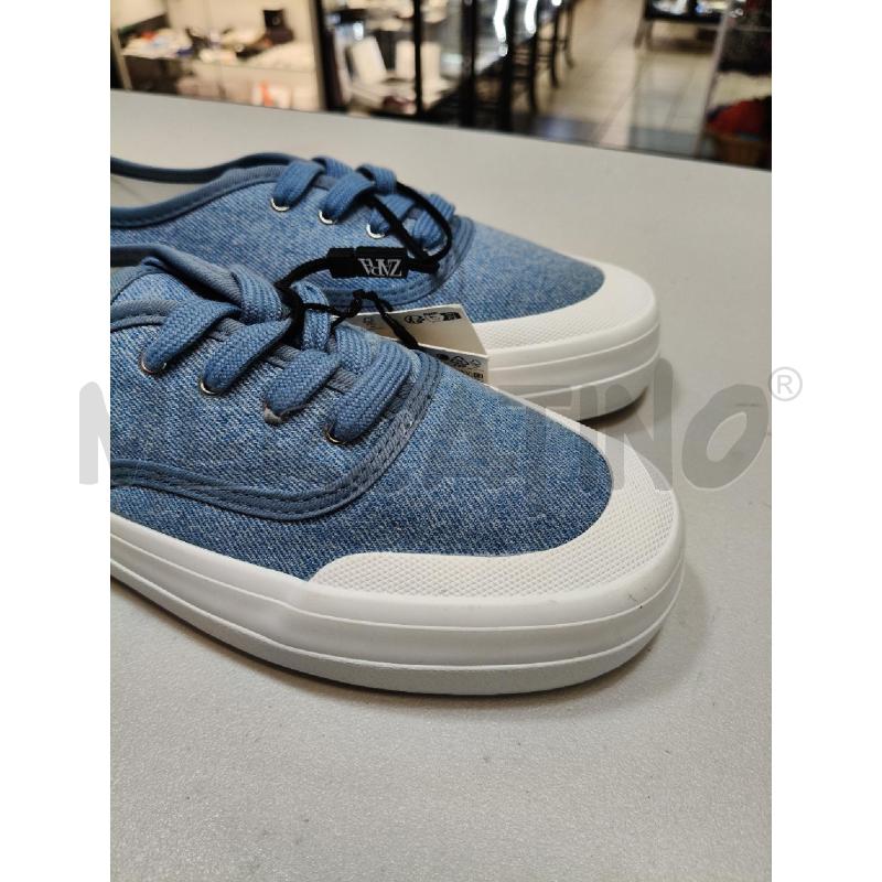SNEAKERS D ZARA DENIM AZZ PUNTA GOMMA BIA  | Mercatino dell'Usato Roma talenti 2