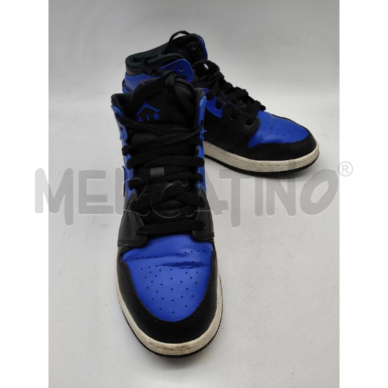 SNEAKERS NIKE AIR JORDAN MID BLU NERO  | Mercatino dell'Usato Roma talenti 2