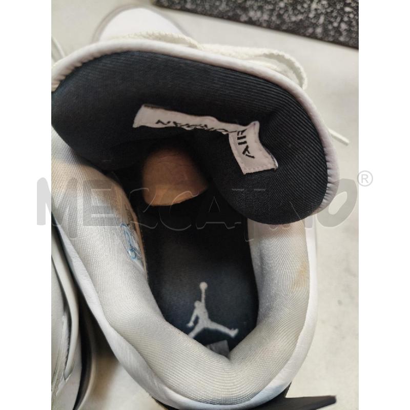 SNEAKERS U AIR JORDAN RETRO MILITARY BLACK BIANCO  | Mercatino dell'Usato Roma talenti 4