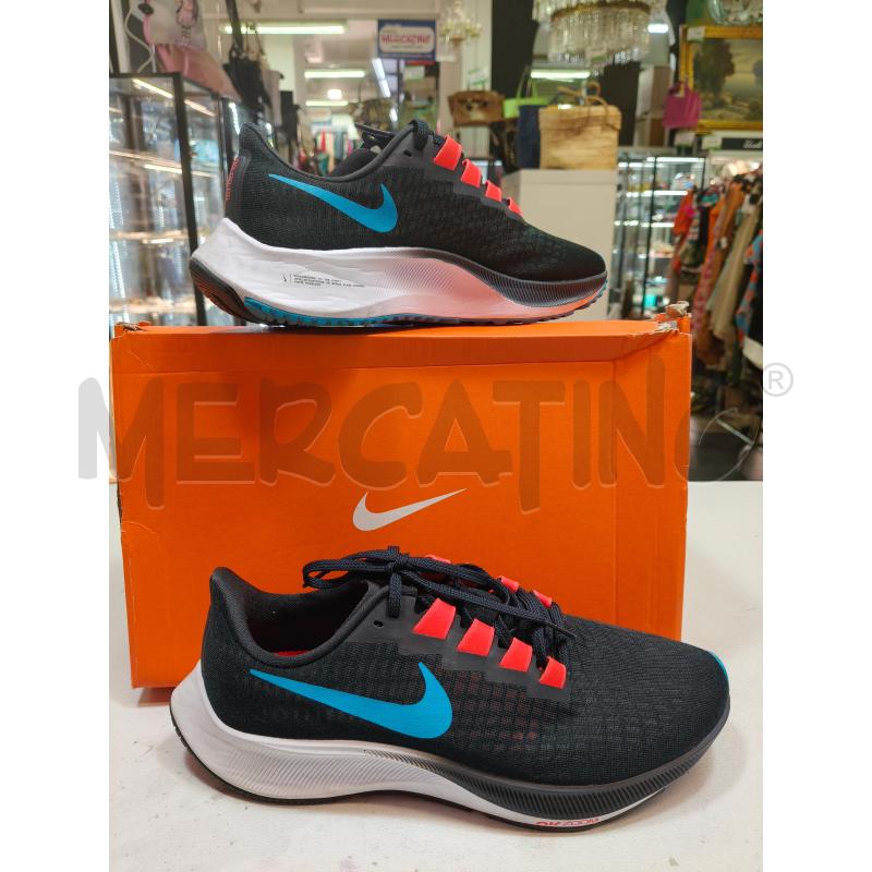 SNEAKERS U NIKE ZOOM PEGASUS 37 NERO BAFFO TURCH | Mercatino dell'Usato Roma talenti 1
