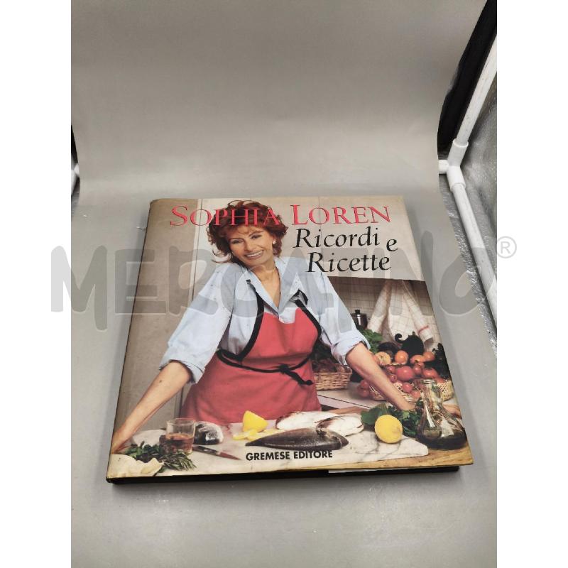 SOPHIA LOREN RICORDI E RICETTE | Mercatino dell'Usato Roma talenti 1
