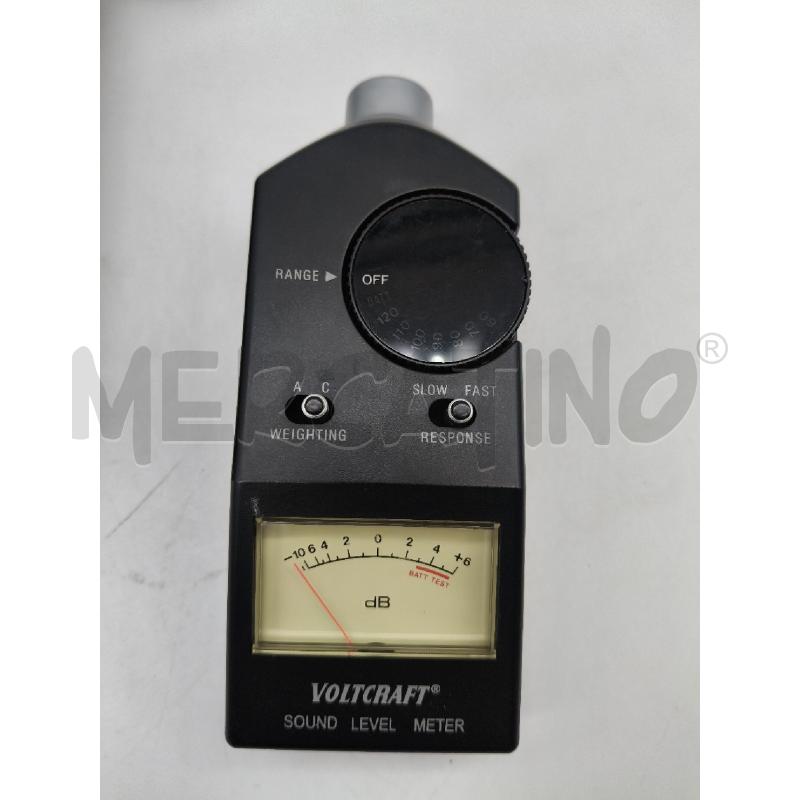 SOUND LEVEL METRE VOLTCRAFT  33 2050 | Mercatino dell'Usato Roma talenti 2