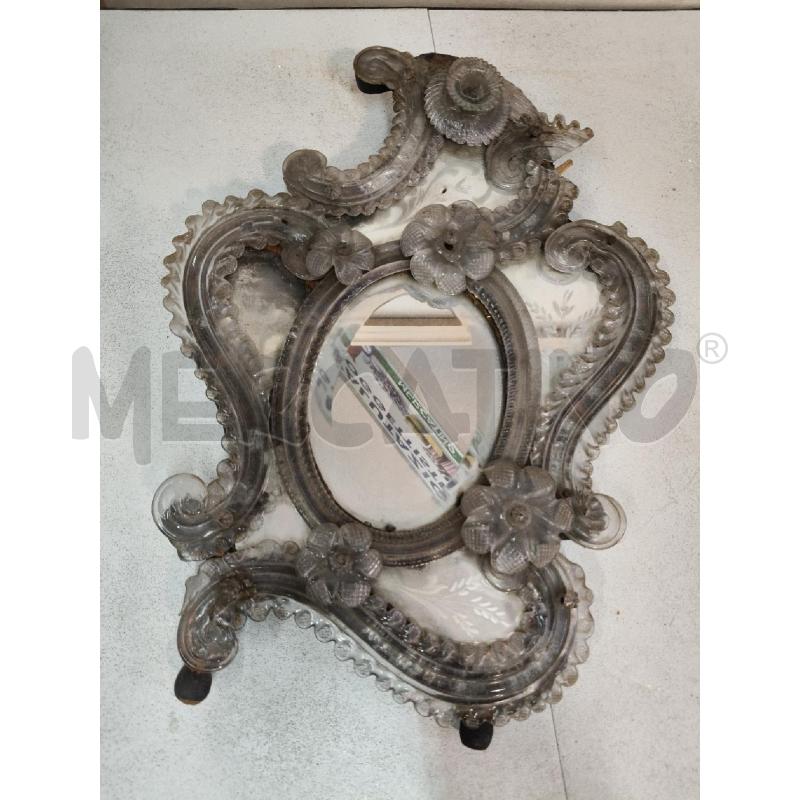 SPECCHIETTO MURANO EPOCA DA RIV  | Mercatino dell'Usato Roma talenti 1