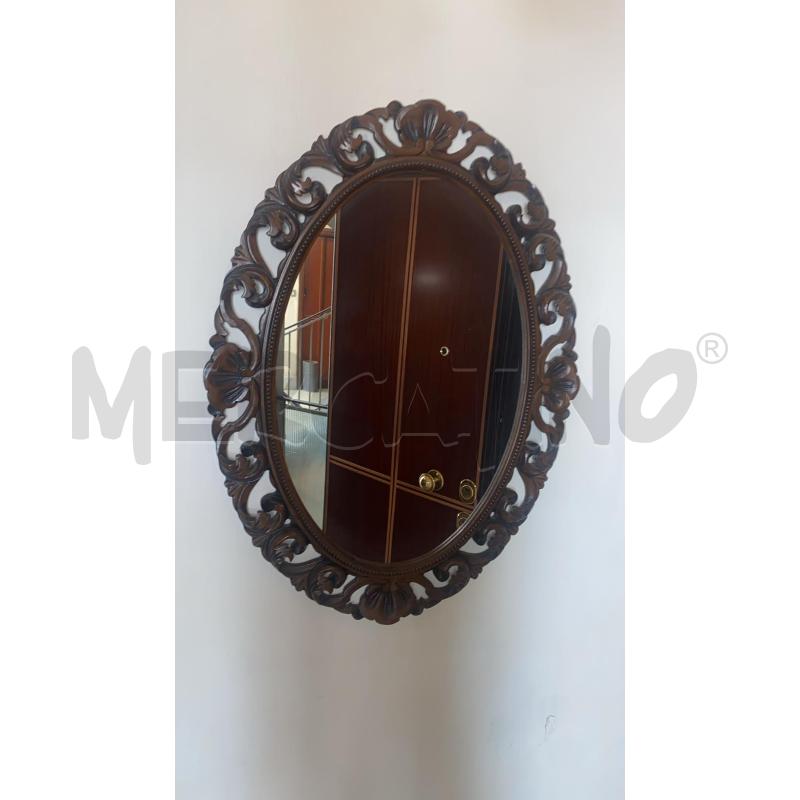SPECCHIO C/LEGNO LAV OVALE | Mercatino dell'Usato Roma talenti 2