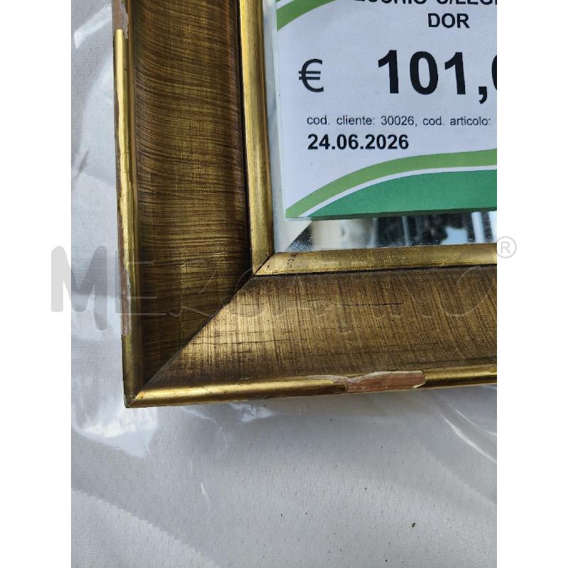 SPECCHIO C/LEGNO PICC DOR | Mercatino dell'Usato Roma talenti 2