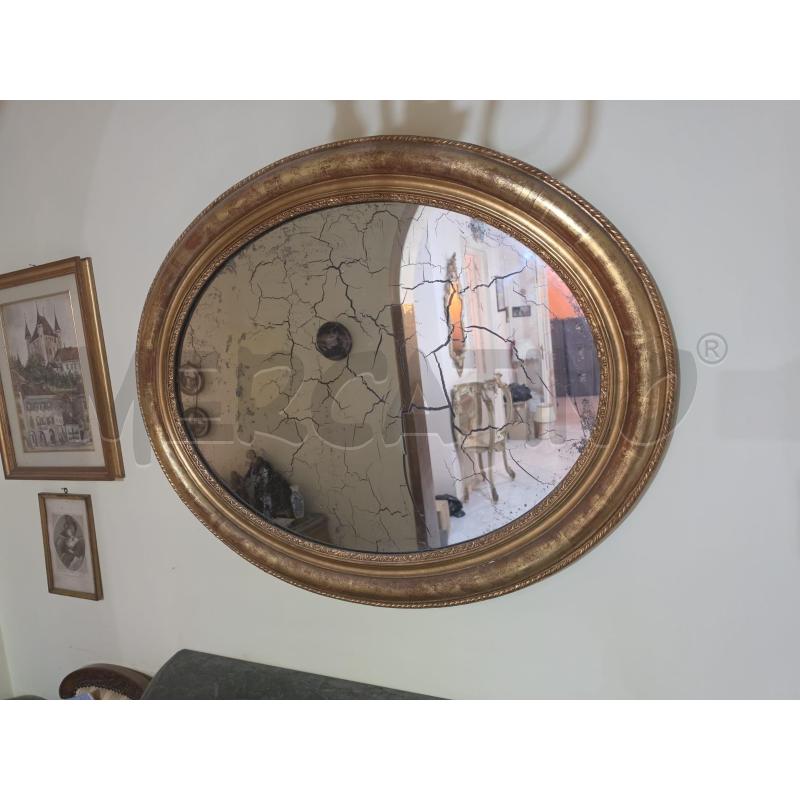SPECCHIO OVALE C/DOR EP | Mercatino dell'Usato Roma talenti 1