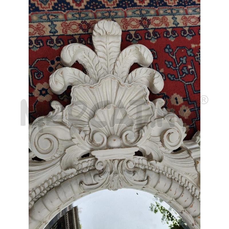 SPECCHIO OVALE C/SHABBY LAVORATA | Mercatino dell'Usato Roma talenti 2