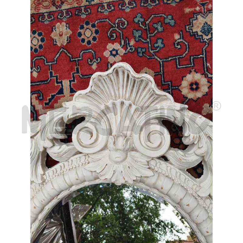 SPECCHIO OVALE C/SHABBY LAVORATA | Mercatino dell'Usato Roma talenti 3