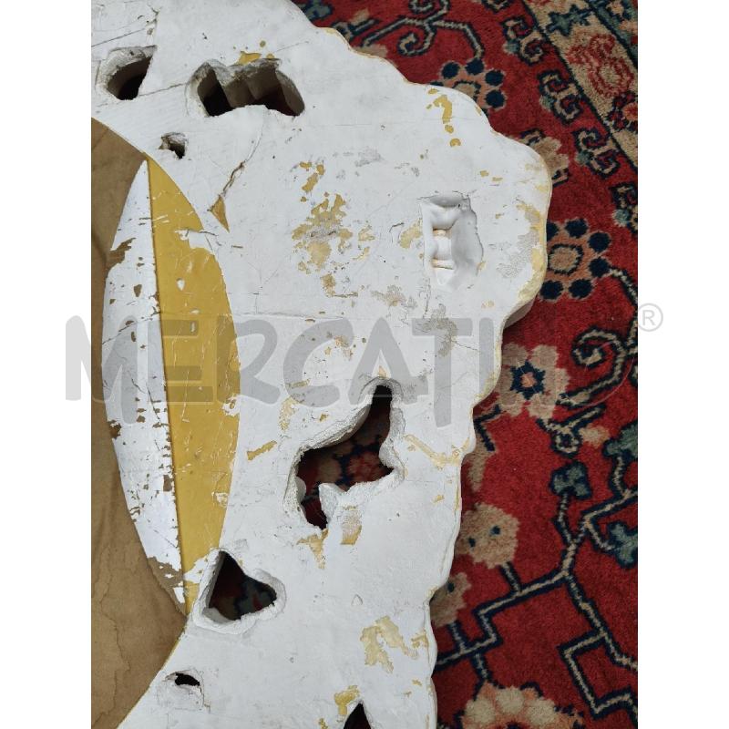 SPECCHIO OVALE C/SHABBY LAVORATA | Mercatino dell'Usato Roma talenti 5