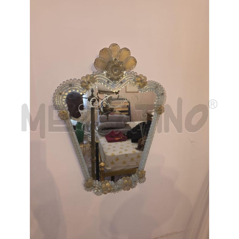 SPECCHIO PICC MURANO FIORI | Mercatino dell'Usato Roma talenti 1