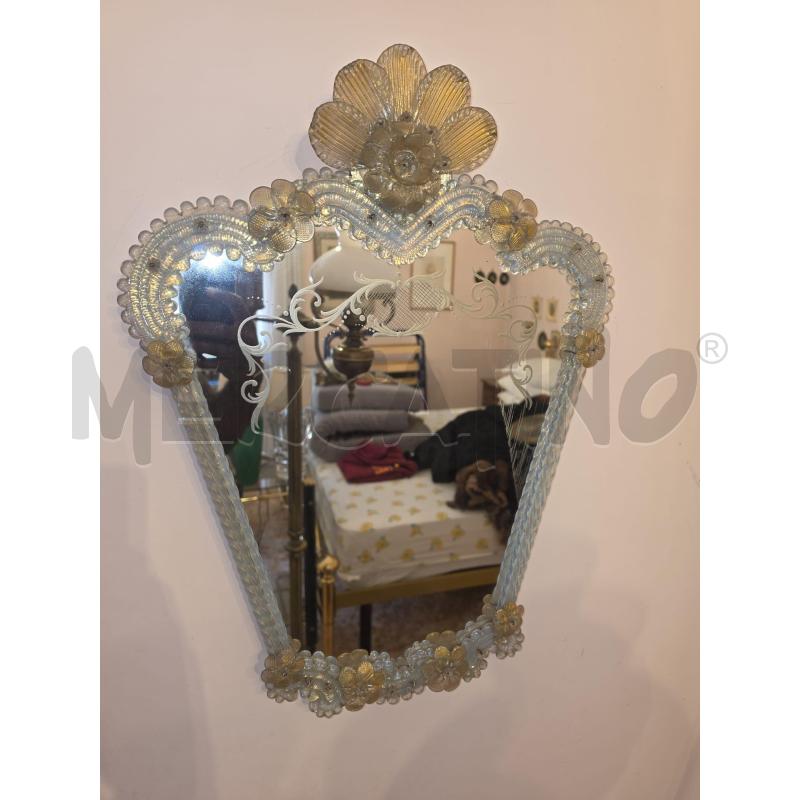SPECCHIO PICC MURANO FIORI | Mercatino dell'Usato Roma talenti 2